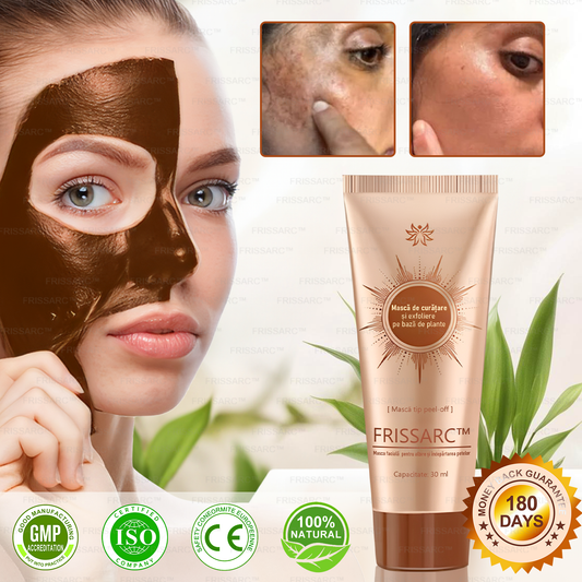 ✨FRISSARC™ masca facială  pentru albire și îndepărtarea petelor –🍀Ingredientele naturale ajută la eliminarea eficientă și de durată a petelor pigmentare, petelor de vârstă, pistruilor și petelor solare.